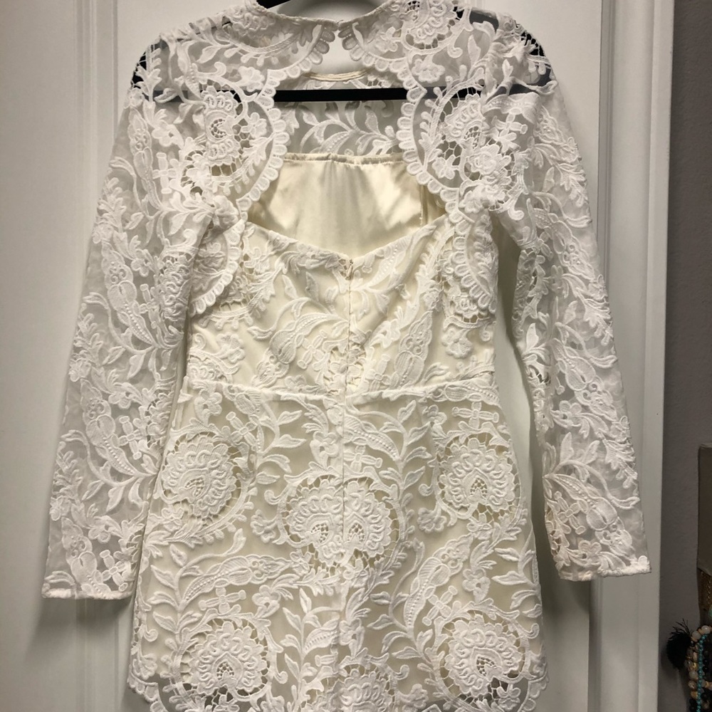Adelyn Rae Lace Romper - Picture 2 of 4
